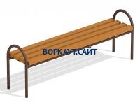 Лавочка парковая МАФ 1603 в Мурманске