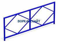 Ограждение площадки МАФ 5001 в Мурманске
