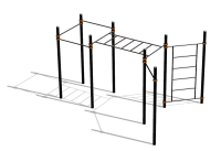 Спортивный комплекс воркаут ВС-117 в Мурманске