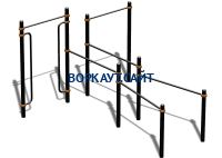 Спортивный комплекс воркаут ВС-197 в Мурманске