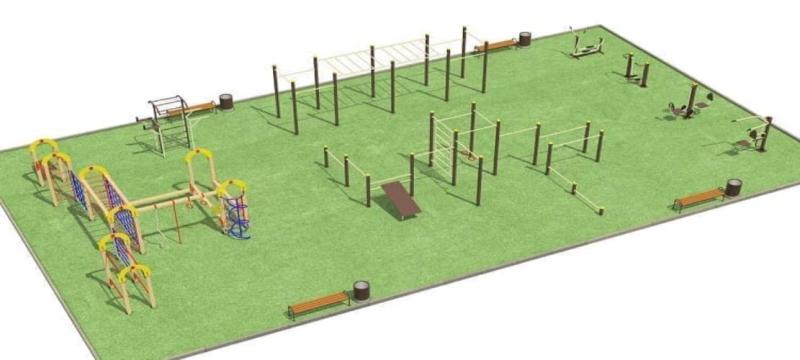 Проект спортивной площадки для любого возраста - 1 096 200 рублей. в Мурманске