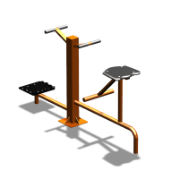 Уличный тренажер "Твистер стоя Твистер сидя" УТ323 в Мурманске