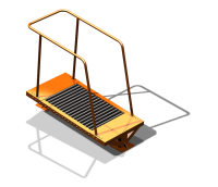 Уличный тренажер "Беговая дорожка" УТ 125 в Мурманске