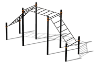 Спортивный комплекс воркаут ВС-192 в Мурманске