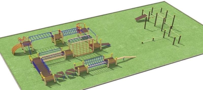 Проект спортплощадки с полосой препятствий - 1 178 100 рублей в Мурманске