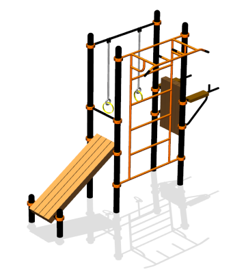 Спортивный комплекс воркаут ВС-78 в Мурманске