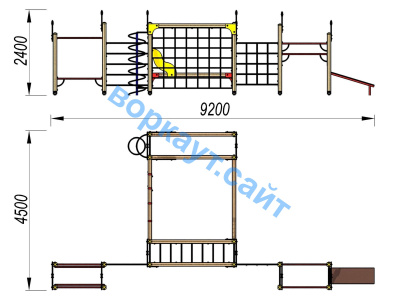 Детский спортивный комплекс ДСК 3102 в Мурманске