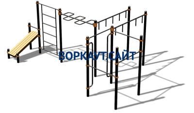 Спортивный комплекс воркаут ВС-195 в Мурманске