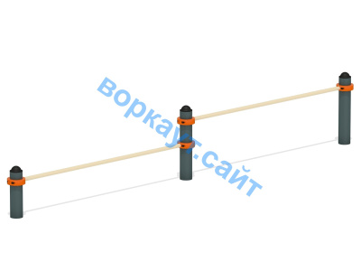 Каскад турников двойной ВС-5 в Мурманске