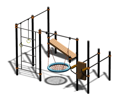 Спортивный комплекс воркаут ВС-97 в Мурманске
