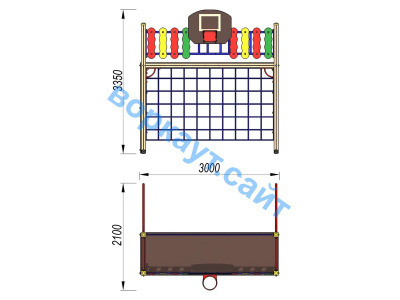Детский спортивный комплекс ДСК 3101 в Мурманске