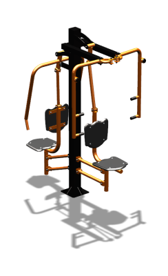 Уличный тренажер "Жим от груди Баттерфляй" УТ311 в Мурманске