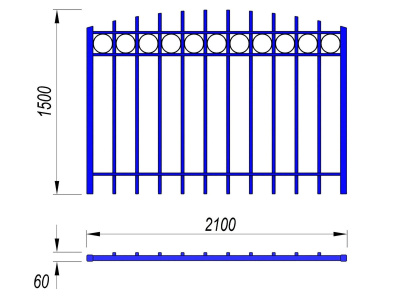 Ограждение спортивной площадки МАФ 5005 в Мурманске