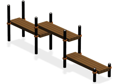 Спортивный комплекс воркаут ВС-63 в Мурманске