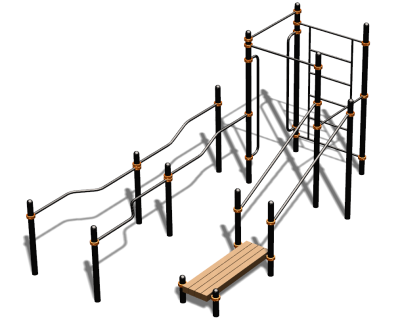 Спортивный комплекс воркаут ВС-194 в Мурманске