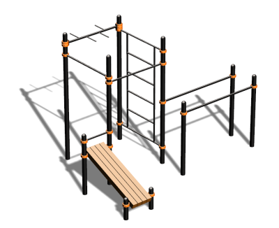 Спортивный комплекс воркаут ВС-91 в Мурманске