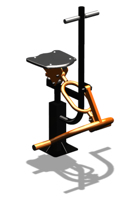 Уличный тренажер "Ковбой" УТ 107 в Мурманске