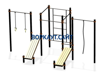 Спортивный комплекс воркаут ВС-44 в Мурманске
