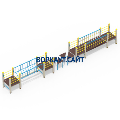 Детский спортивный комплекс Двойной мостик ДСК 3115 в Мурманске