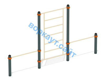 Шведская стенка с перекладинами ВС-13 в Мурманске