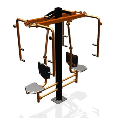 Уличный тренажер "Баттерфляй двойной"   УТ208 в Мурманске