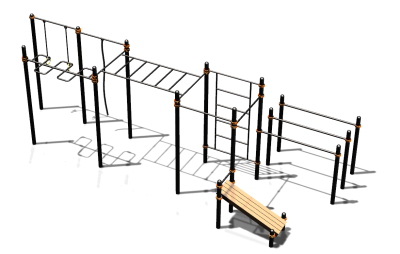 Спортивный комплекс воркаут ВС-77 в Мурманске