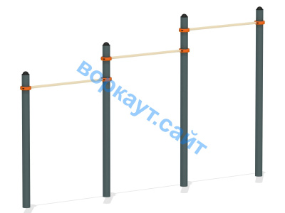 Турник тройной ВС-4 в Мурманске