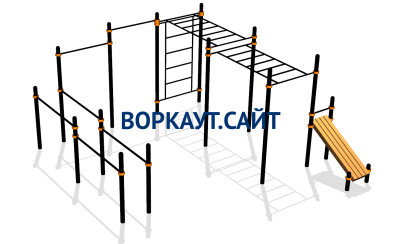 Спортивный комплекс воркаут ВС-109 в Мурманске