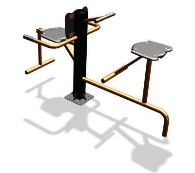 Уличный тренажер "Флекс Твистер сидя" УТ343 в Мурманске