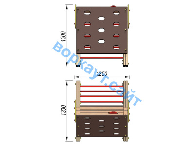 Детский спортивный комплекс ДСК 3202 в Мурманске