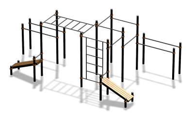 Спортивный комплекс воркаут ВС-100 в Мурманске