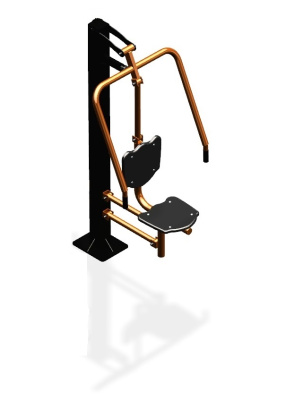 Уличный тренажер "Жим от груди одинарный" УТ 111 в Мурманске