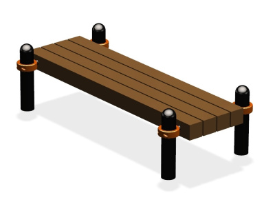 Воркаут скамья ВС-38 в Мурманске