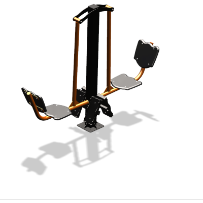 Уличный тренажер  "Жим ногами двойной"  УТ203 в Мурманске