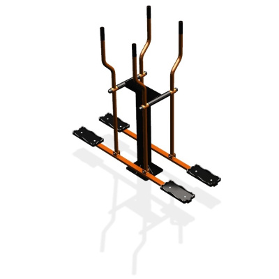 Уличный тренажер  "Лыжи двойные"   УТ210 в Мурманске