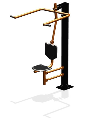 Уличный тренажер "Верхняя тяга одинарный" УТ 114 в Мурманске