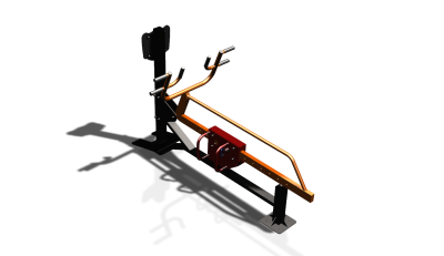 Силовой уличный тренажер  "Гребная тяга"  УТ414 в Мурманске