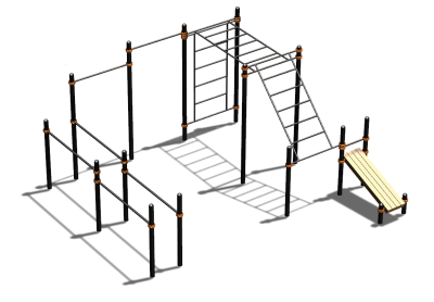 Спортивный комплекс воркаут ВС-146 в Мурманске