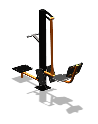 Уличный тренажер "Жим ногами Твистер" УТ305 в Мурманске