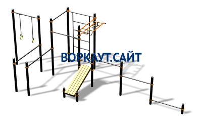 Спортивный комплекс воркаут ВС-95 в Мурманске