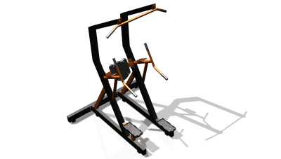 Силовой уличный тренажер  "Комбинированный станок"  УТ416 в Мурманске