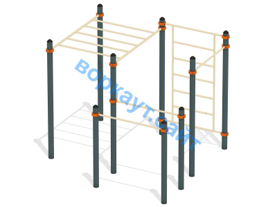 Спортивный комплекс воркаут ВС-48 в Мурманске