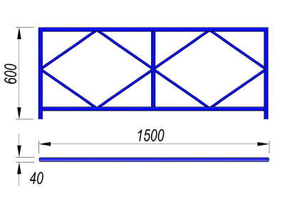 Ограждение площадки МАФ 5001 в Мурманске
