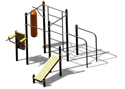 Спортивный комплекс воркаут ВС-93 в Мурманске