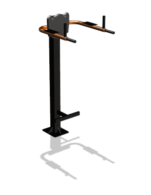 Уличный тренажер «Брусья-пресс» УТ 109 в Мурманске