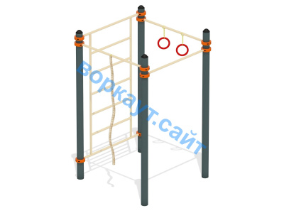 Воркаут комплекс ВC-18 в Мурманске Воркаут комплекс ВC-18 в Мурманске