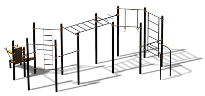 Спортивный комплекс воркаут ВС-86 в Мурманске