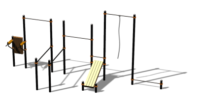 Спортивный комплекс воркаут ВС-90 в Мурманске