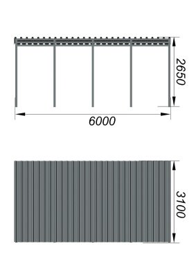 Теневой навес трибун МАФ 4130 в Мурманске