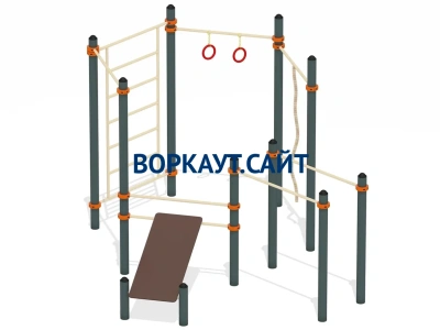 Спортивный комплекс воркаут ВС-49 в Мурманске